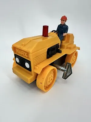 Vintage Marx Windup Tractor Plastic Toy • $29.99