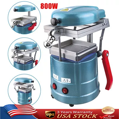 800W Dental Vacuum Forming Machine Dental Lab Former Heat Molding Machine 110V • $105