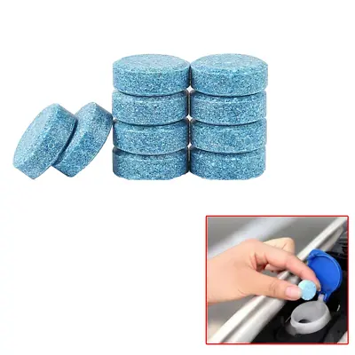 £3.20 • Buy 10PCS Car Auto Windshield Washer Cleaning Solid Effervescent Tablets Accessories
