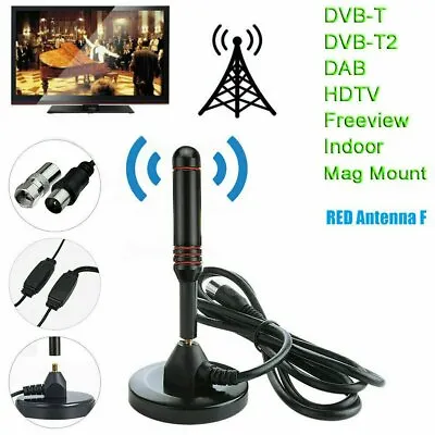 £10.90 • Buy TV Antenna Digital HD Freeview Aerial Ariel Signal Booster For In/Outdoor SALE!!