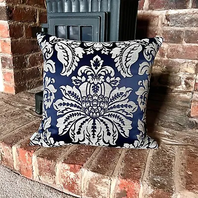 1363. ANZIO INK Jacquard Cushion Cover Various Sizes • £13