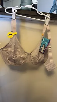 Vintage Vanity Fair Bra 38DD With Tags 1990’s Sheer No Padding • $7