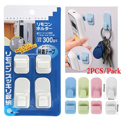 $2.99 • Buy TV Air Conditioner Remote Control Holder Hanger Practical Storage Wall Mount