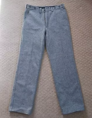 Vintage Filson Gray Wool Hunting Field Trousers Pants Size 34 Wool • $77