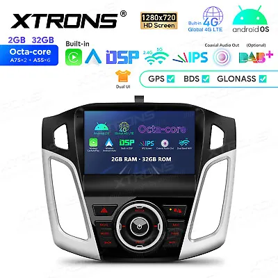 9  Android 13 8-Core CarPlay Car GPS Stereo Radio Navi BT For Ford Focus 2012-17 • $259.99