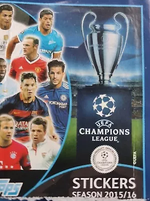 Uefa Champions League 2015/16 X50 Loose Stickers • £7.50