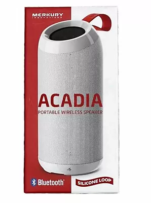 Merkury Acadia Portable Outdoors Wireless SpeakerBluetooth Micro SD USB   Loc:C2 • $9.47