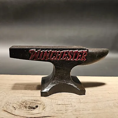 Vintage Antique Style Cast Iron  Winchester   Miniature Anvil • $35