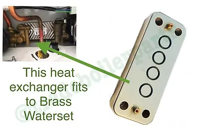 Ideal Logic Plus Combi 30 175418 Plate Heat Exchanger Kit New • £36.99