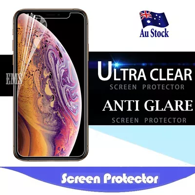 $8.99 • Buy Clear & Matte Screen Protector For Apple IPhone X XS Max XR SE 5S 6 6S 7 8 Plus