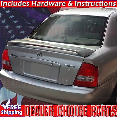 1999 2000 2001 2002 2003 Mazda Protege Factory Style Spoiler W/LED UNPAINTED • $79.36