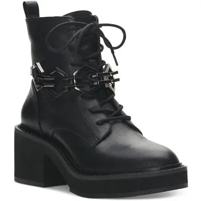 Vince Camuto Womens Keltana  Zipper Combat & Lace-up Boots Shoes BHFO 6216 • $39.99