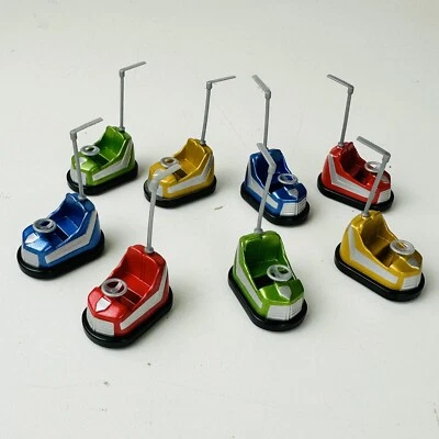 £14.95 • Buy Corgi 1:50 Scale Fairground Fair Dodgem Car Plastic Dodgems Models X 8