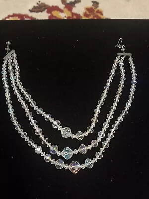 Vintage Costume Jewelry Auroura Borealis • $0.99