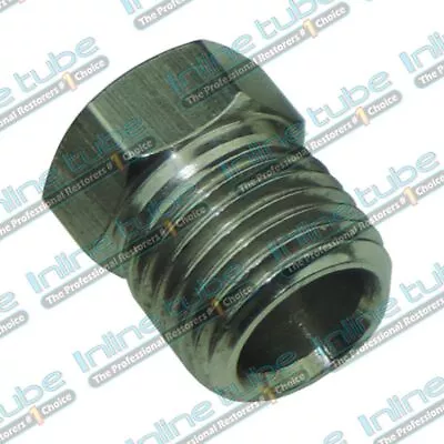 1/2-20 Inverted Flare Stainless Steel Tube Nut Fitting 5/16 Trans Line Ea Stn15 • $12