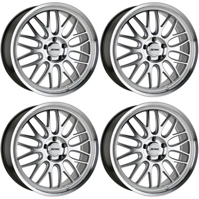 $867.96 • Buy (Set Of 4) Petrol P4C 18x8 5x112 +40mm Silver Wheels Rims 18  Inch