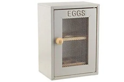 12 Egg 2 Tier Wood Storage Kitchen Chicken Eggs Container Cupboard Cabinet New • £13.99
