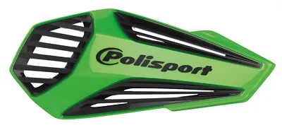 POLISPORT MX AIR HANDGUARDS - GREEN/BLACK - Fits 7/8  Bars • $33.95