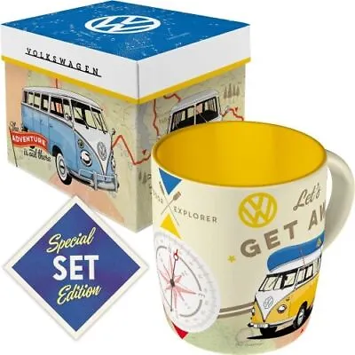 Nostalgic-Art Ceramic Mug & Gift Box Combo Kombi Lets Get Away • $24.75
