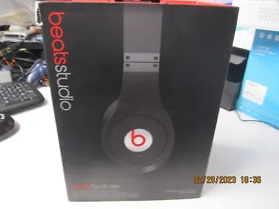 £40 • Buy Beats By Dr. Dre, Original, Studio Headphones, Black, Used