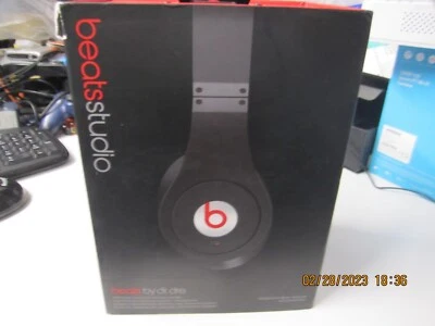 £40 • Buy Beats By Dr. Dre, Original, Studio Headphones, Black, Used
