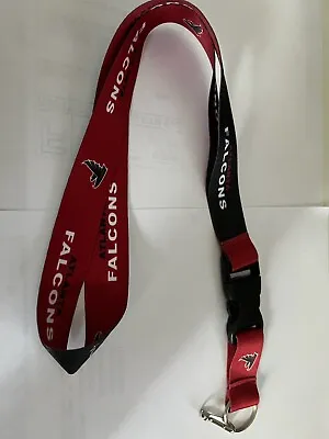 Brand New NFL Lanyard Keychain Atlanta Falcons ID Holder Reversable • $6.49