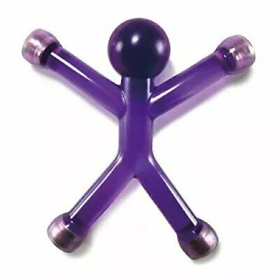 Nuop Design Mini Bendable Strong Rare Earth Purple Q-Man Magnet 5.5×5.5×1.4cm • $10.99
