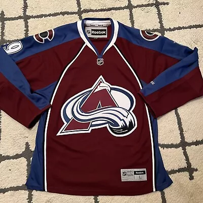 Matt Duchene Colorado Avalanche Reebok Jersey Large Stitched Sewn • $99.95