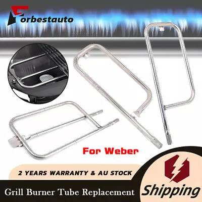 BBQ Grill Burner Tube For Weber Q100 Q1000 Q1200 Q200 Q2000 Q2200 Q3000 Q3200 AU • $37.59