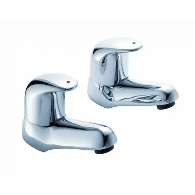£40.99 • Buy Pegler 4G4002 Haze Bath Taps Pair Chrome 