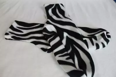 New Fleece Socks Zebra Men's Choose Size • $9.99
