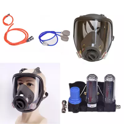 Full Face Respirator Facial Protection For Chemical Spray Painting Respirator AU • $213.55