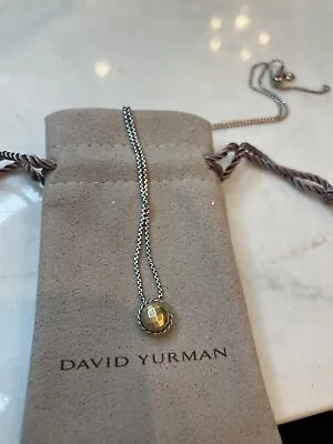 David Yurman Petit Chatelaine Neckalce 18k Gold & Sterling Silver 925 • $295