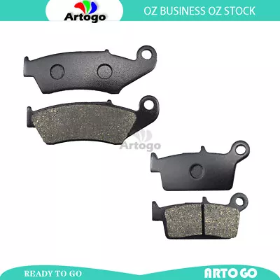 Motorcycle Front+Rear Brake Pads For Yamaha WR 250 FN 4T 2001 • $26.39