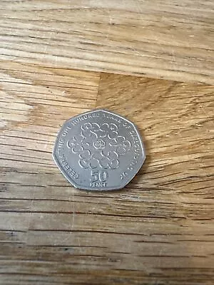 One Hundred Years Of Girl Guiding 2010 50p Coin • £4