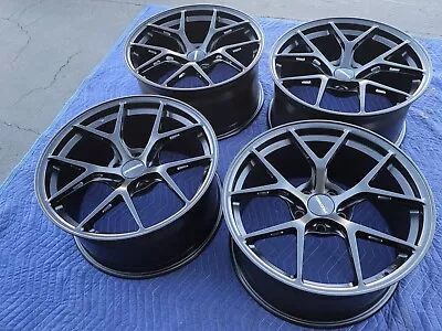 $1990 • Buy 18  Lightweight Forged VW Golf GTI MK6 MK7 Speedwell Satin Black Wheels Rims 5Y