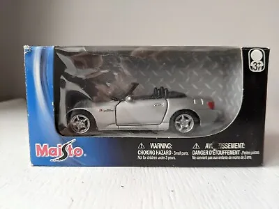 Maisto Honda S2000 1:36 Diecast Silver Boxed  • £5.99