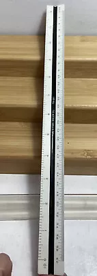 Vtge C-Thru Ruler Co TS-651 WOOD Divided Engineer Triangular 12  Japan W Case • $8.09