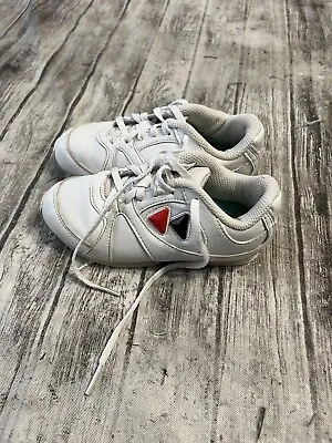 Kaepa Cheer  Shoe Size 11 White Cheerful 6315Y Logo Cheerleading • $22.50