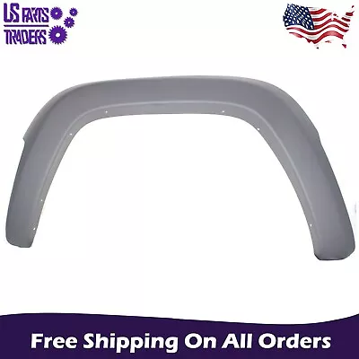 Front Fender Flares For 2002-2004 Jeep Liberty Left Textured Gray Thermoplastic • $97.52