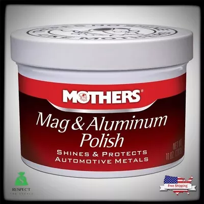 Mother's Mag And Aluminum Polish - 10 Oz. - Metal Polishing Paste For Your Auto • $13.43