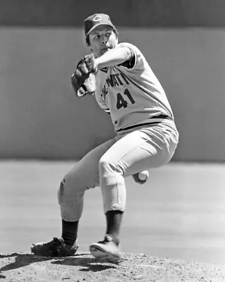 Cincinnati Reds TOM SEAVER Glossy 8x10 Photo Print Baseball Poster HOF 92 • $4.99