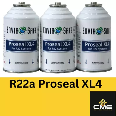 Proseal XL4 For R22 AC Proseal Envirosafe 3- 4oz Cans Auto • $57