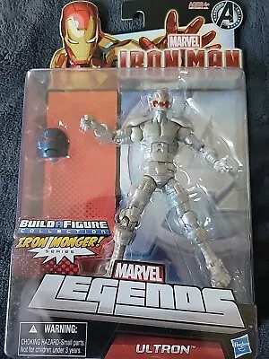 2012 Hasbro Marvel Legends Ultron Baf Build A Figure Iron Monger Series • $28