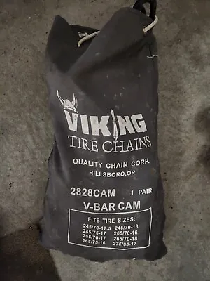 $125 • Buy Viking Tire Chains 2828 Cam V Bar 