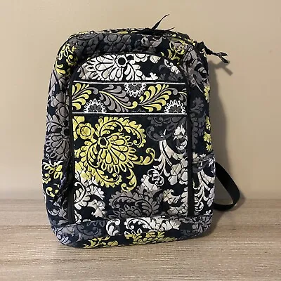 Vera Bradley Baroque Backpack Black White Grey FREE SHIPPING • $23.99