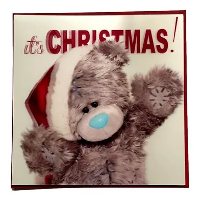 £2.99 • Buy 3D Holographic Its Christmas Me To You Bear Open Christmas Card New, Xmas, Gift