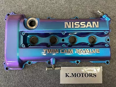 NISSAN SR20DET Engine Head Cover TWIN CAM Silvia S13 180SX  Cam Tappet Cover SR • $498