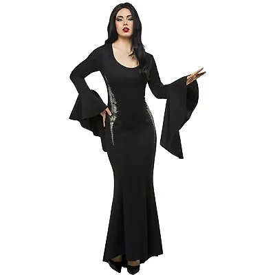 Morticia Adult Womens Wednesday TV Show Costume • $37.40
