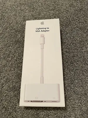 Brand New Sealed - Lightning To VGA Adapter  - For Apple IPhone And IPad • £29.99